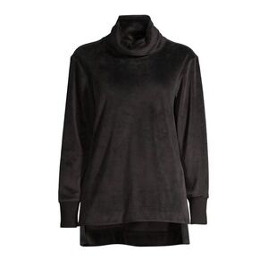 Athletic Works Women's Velour Pullover Funnel Cowlneck – Athleisure, Size Medium